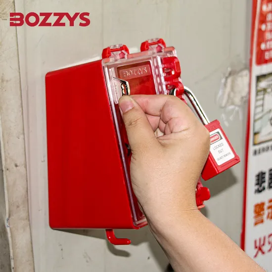 Bozzys, chinesischer Hersteller, kleines hängendes Sicherheitsverriegelungsset aus Stahl