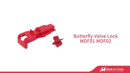 MDF01 ABS Sicherheits-Absperrklappe Verriegelung Industrie Safe Loto Vorhängeschloss Hersteller
