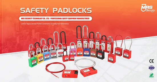 Mzf03n Rot ABS Industrie Sicherheitsventil Lockout Tagout Safe Lockout Tagout Loto