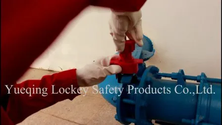 China Lockey Safety Loto Industrielle Universal-Schieberventil-Sicherheitsverriegelung mit Ce