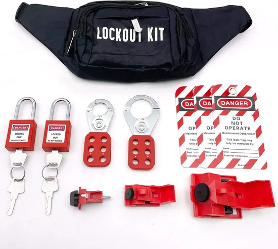 Umfassende elektrische Lockout-Tagout-Kits für den individuellen Gebrauch