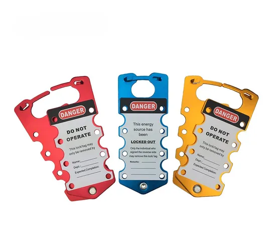 Zuverlässiger OEM-Aluminium-Verriegelungshaspe für sichere Tagout-Lösungen