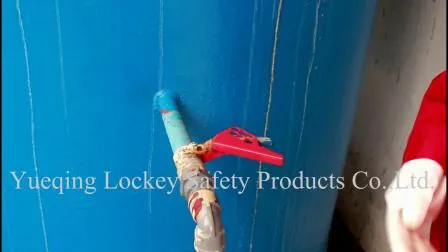 China Lockey Loto Industriestandard-Kugelhahn-Sicherheitsverriegelung