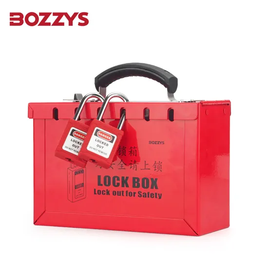 Bozzys Factory Safety Tagout Lockout-Werkzeugsatz aus Stahlmaterial